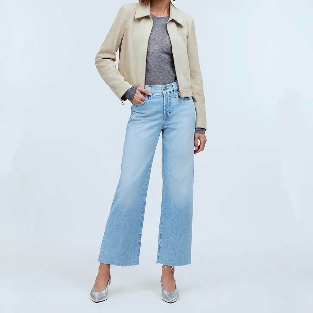Madewell / The Perfect Vintage Mid-Rise Wide-Leg Jean